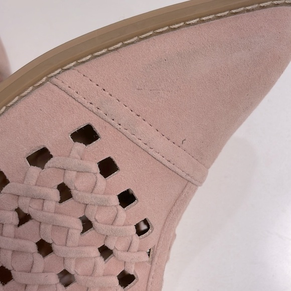 NEW!BP Perry Perforated D'Orsay Bootie Powered pink Suede Womens size - Picture 8 of 10